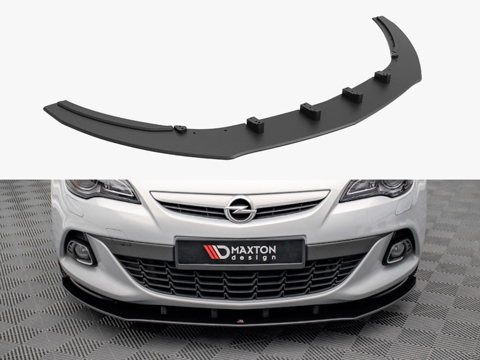 Maxton Design Street PRO Front Splitter Opel Astra GTC OPC-Line J - OPASJGTCOPCLINECNC-FD1B - Image 1