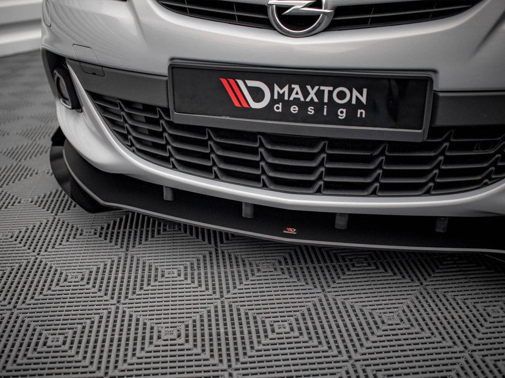 Maxton Design Street PRO Front Splitter V.1 + Flaps Opel Astra GTC OPC-Line J - OPASJGTCOPCLINECNC-FD1B+FSF1G - Image 4