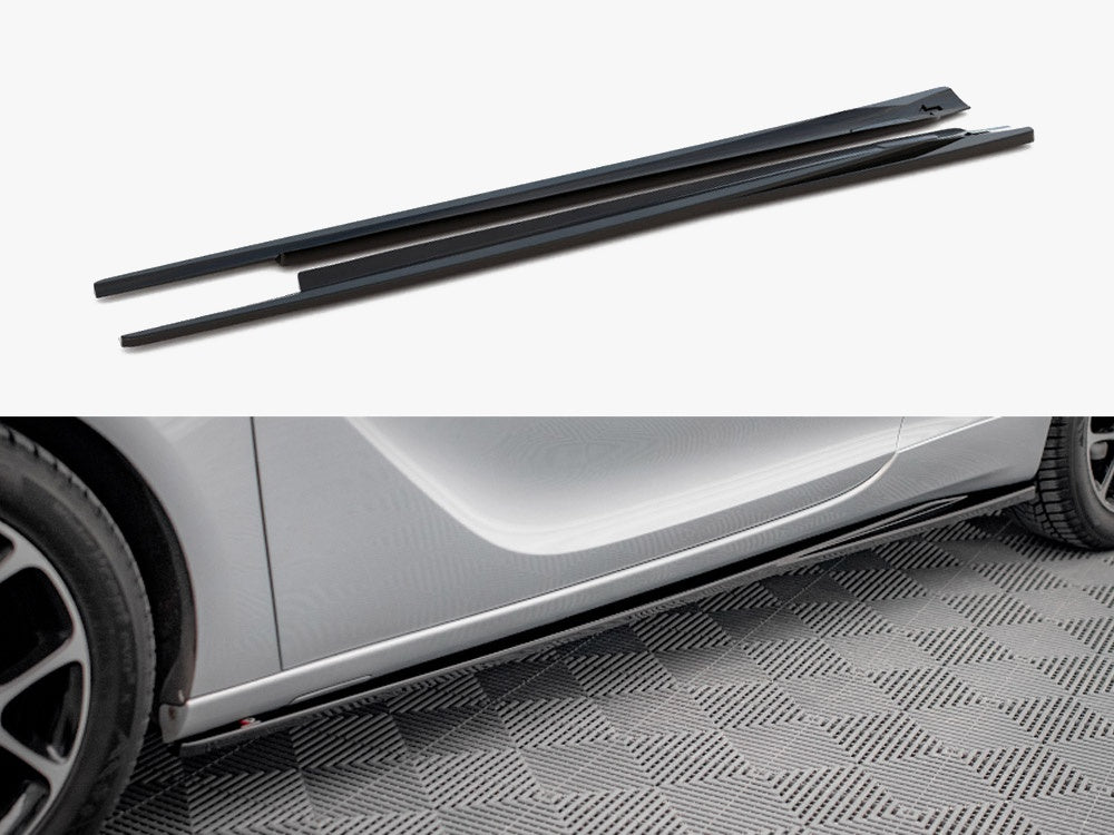 Maxton Design Side Skirts Diffusers Opel Astra GTC Opc-line J (2011-2018) - OP-AS-J-GTC-OPCLINE-SD1G - Image 1