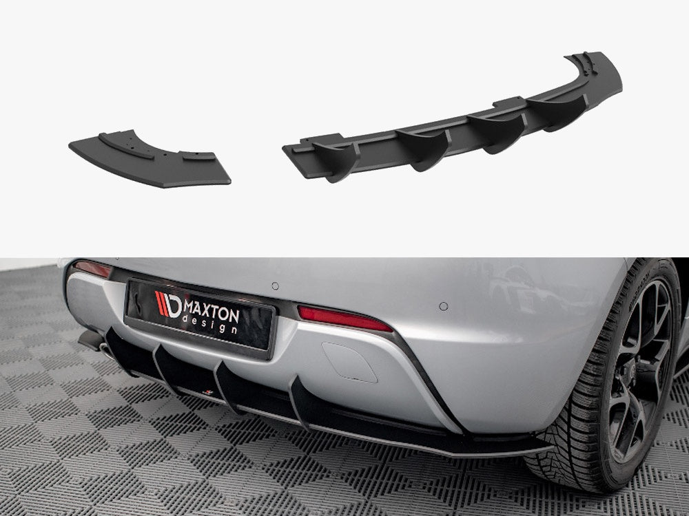 Maxton Design Street PRO Rear Diffuser Opel Astra GTC Opc-line J (2011-2018) - OPASJGTCOPCLINECNC-RS1B - Image 1