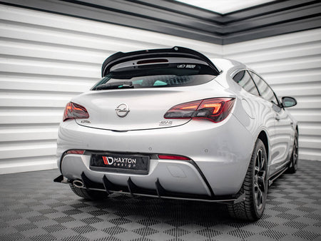 Maxton Design Street PRO Rear Valance + Flaps Opel Astra GTC OPC-Line J (2011-2018) - OPASJGTCOPCLINECNC-RS1B+RSF1G - Image 2
