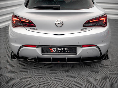 Maxton Design Street PRO Rear Valance + Flaps Opel Astra GTC OPC-Line J (2011-2018) - OPASJGTCOPCLINECNC-RS1B+RSF1G - Image 3