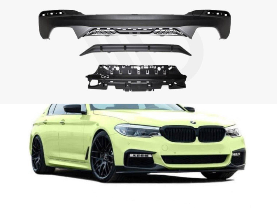 MAXTON DESIGN Rear Valance Sport - Performance Bmw 5ER G30 / G31 M-sport (2017-2020)