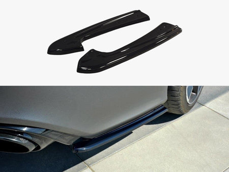 Rear Side Splitters V.1 Audi RS7 C7 - Textured