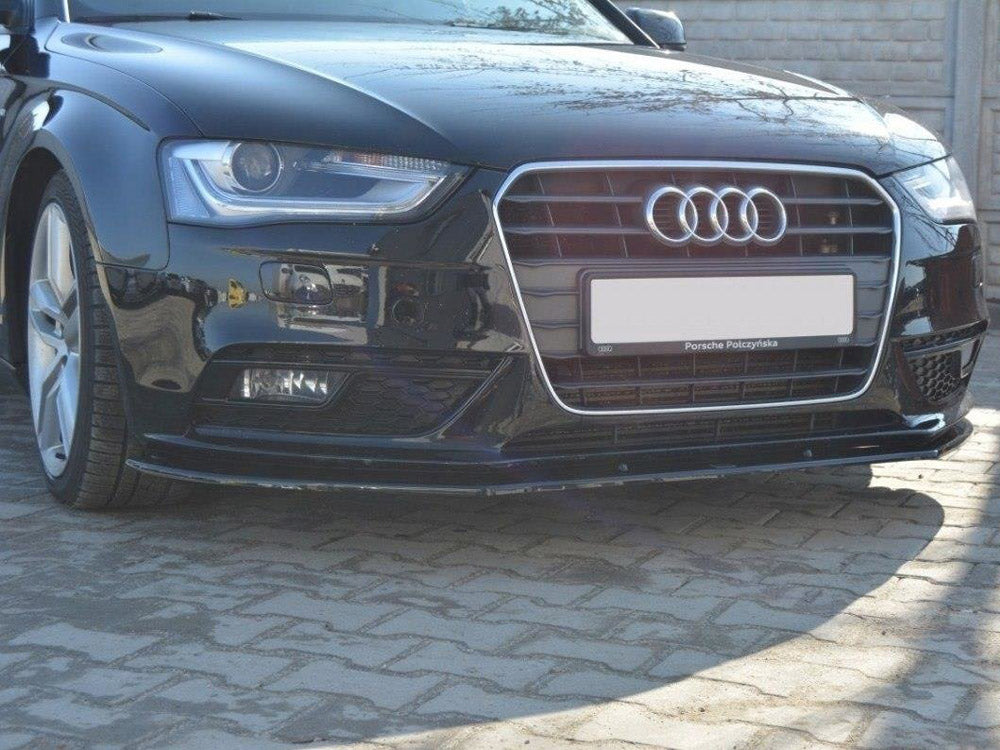 Maxton Design Front Splitter V.1 Audi A4 B8 Facelift - AU-A4-B8F-FD1G - Image 3