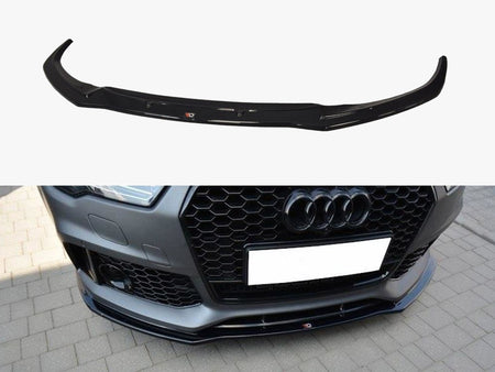 Maxton Design Front Splitter V.1 Audi RS7 C7 - AU-RS7-1F-FD1G - Image 1