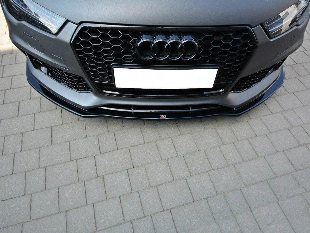 Maxton Design Front Splitter V.1 Audi RS7 C7 - AU-RS7-1F-FD1G - Image 2