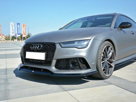 Maxton Design Front Splitter V.2 Audi RS7 C7 - AU-RS7-1F-FD2G - Image 4
