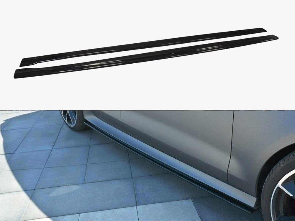 Maxton Design Side Skirts Diffusers V.1 Audi RS7 C7 - AU-RS7-1F-SD1G - Image 1