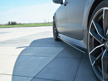 Side Skirts Diffusers V.1 Audi RS7 C7