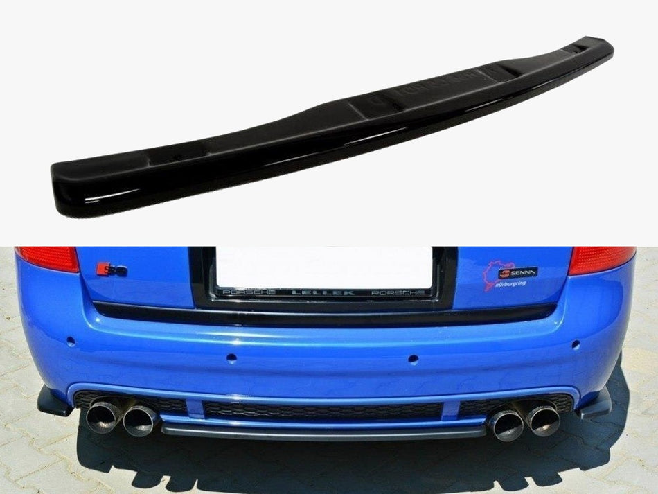Central Rear Splitter Audi RS6 C5 Avant - Textured