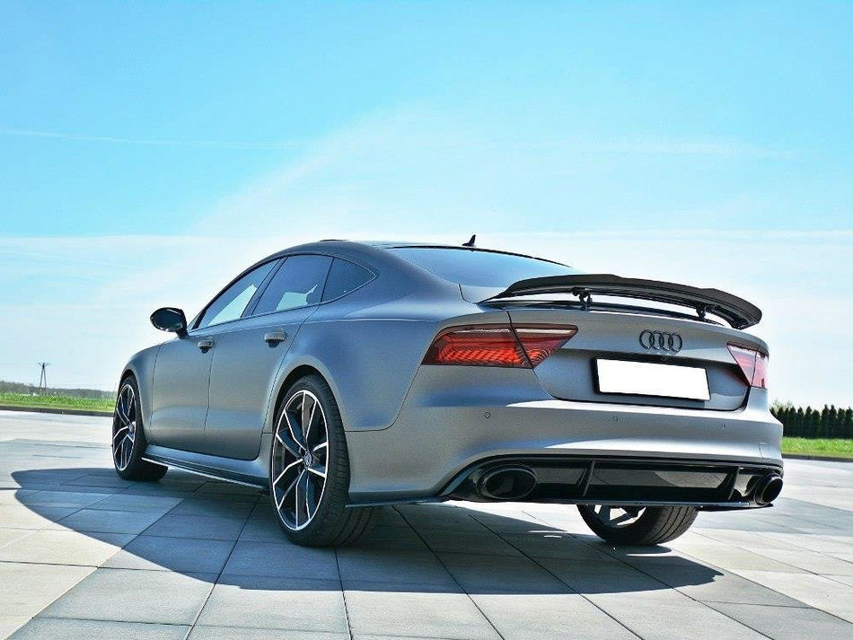 Central Rear Splitter Audi RS7 C7