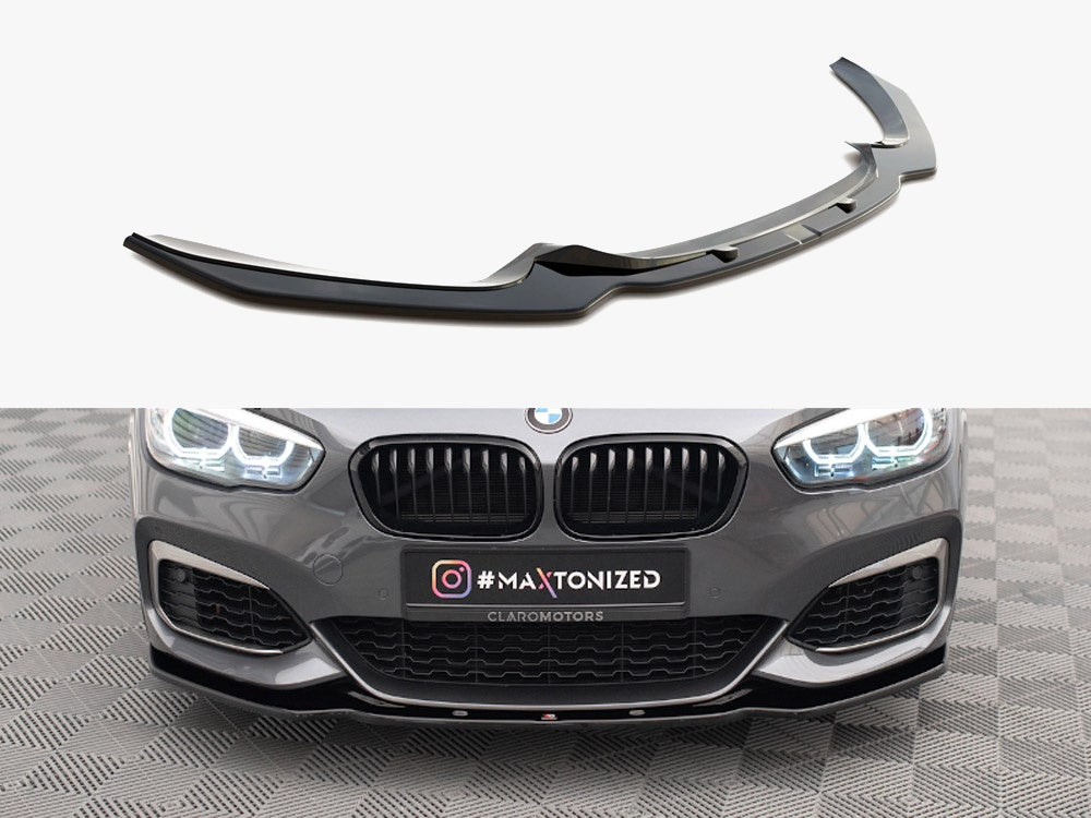 Maxton Design Front Splitter V.1 BMW 1 F20 / F21 Facelift - BM-1-F20F-M-FD1G - Image 1
