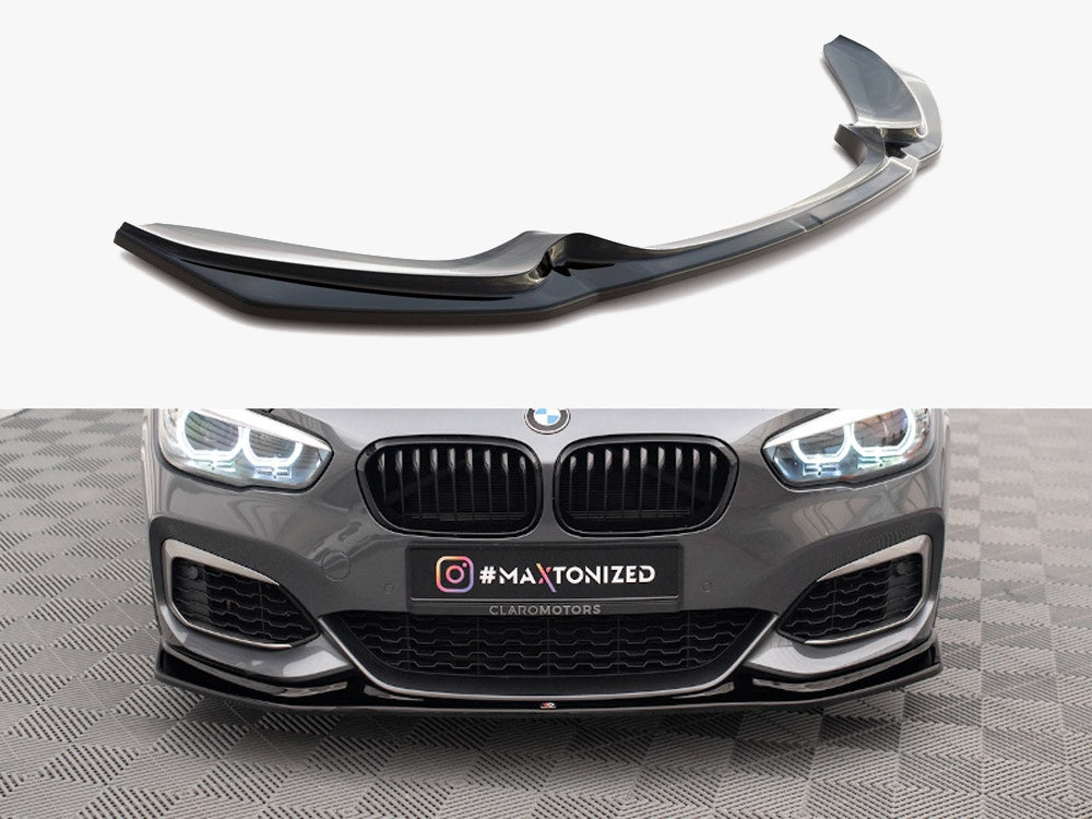Maxton Design Front Splitter V.3 BMW 1 F20 / F21 Facelift - BM-1-F20F-M-FD3G - Image 1