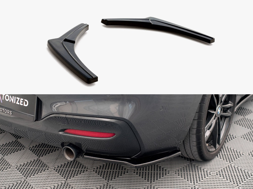 Maxton Design Rear Side Splitters V.2 BMW 1 F20 / F21 Facelift - BM-1-F20F-M-RSD2G - Image 1