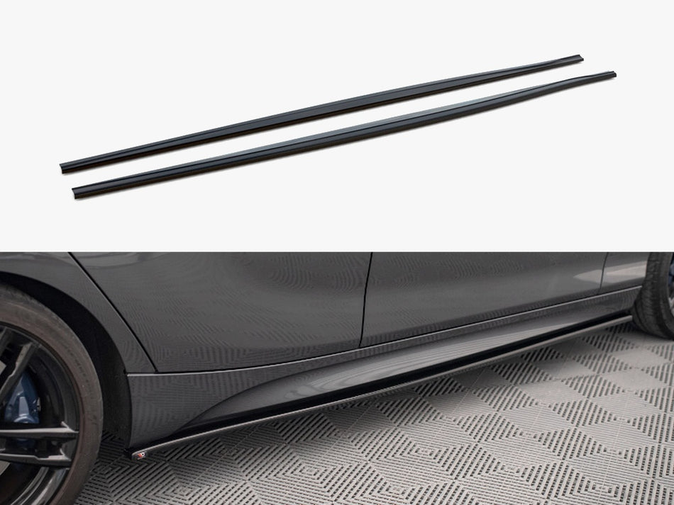 Maxton Design Side Skirts Diffusers V.1 BMW 1 F20 M135i / M140i / M-Pack - BM-1-F20F-M-SD1G - Image 1