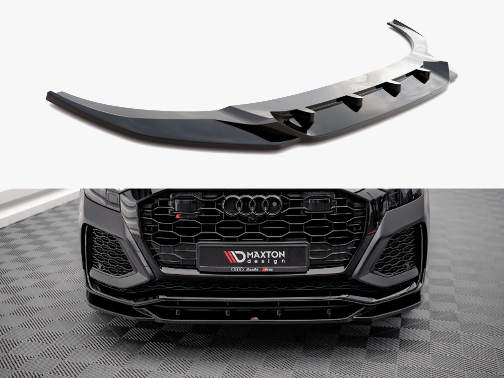 Maxton Design Front Splitter V.2 Audi RSQ8 Mk1 - AU-RSQ8-1-FD2G - Image 1