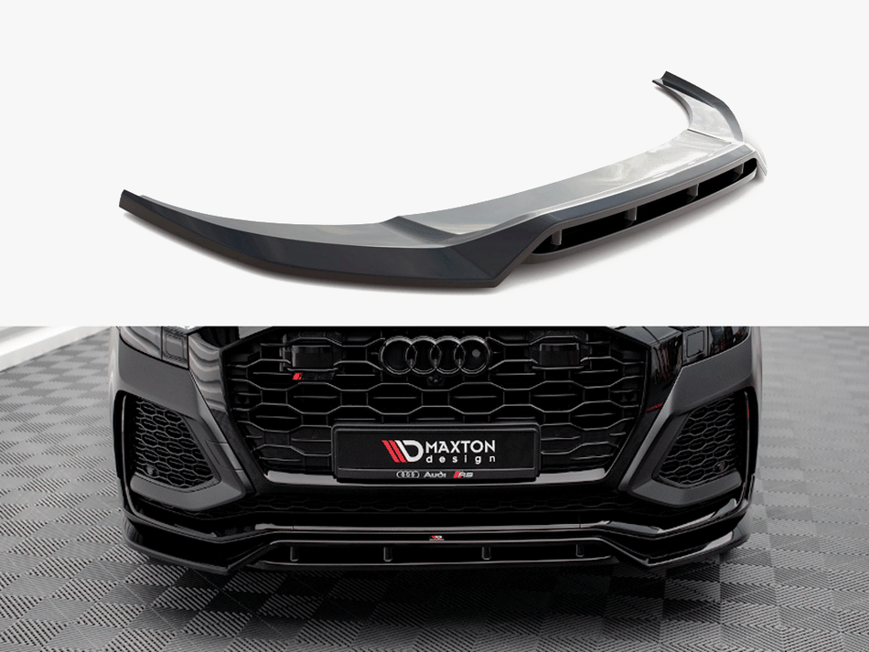 Maxton Design Front Splitter V.3 Audi RSQ8 MK1 - AU-RSQ8-1-FD3G+FD3RG - Image 1