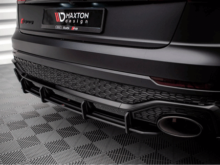 Maxton Design Street PRO Rear Diffuser Audi RSQ8 Mk1 - AURSQ81CNC-RS1B - Image 4