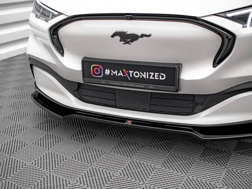Maxton Design Front Splitter V.2 Ford Mustang Mach-e MK1 - FO-MU-MACHE-1-FD2G - Image 4