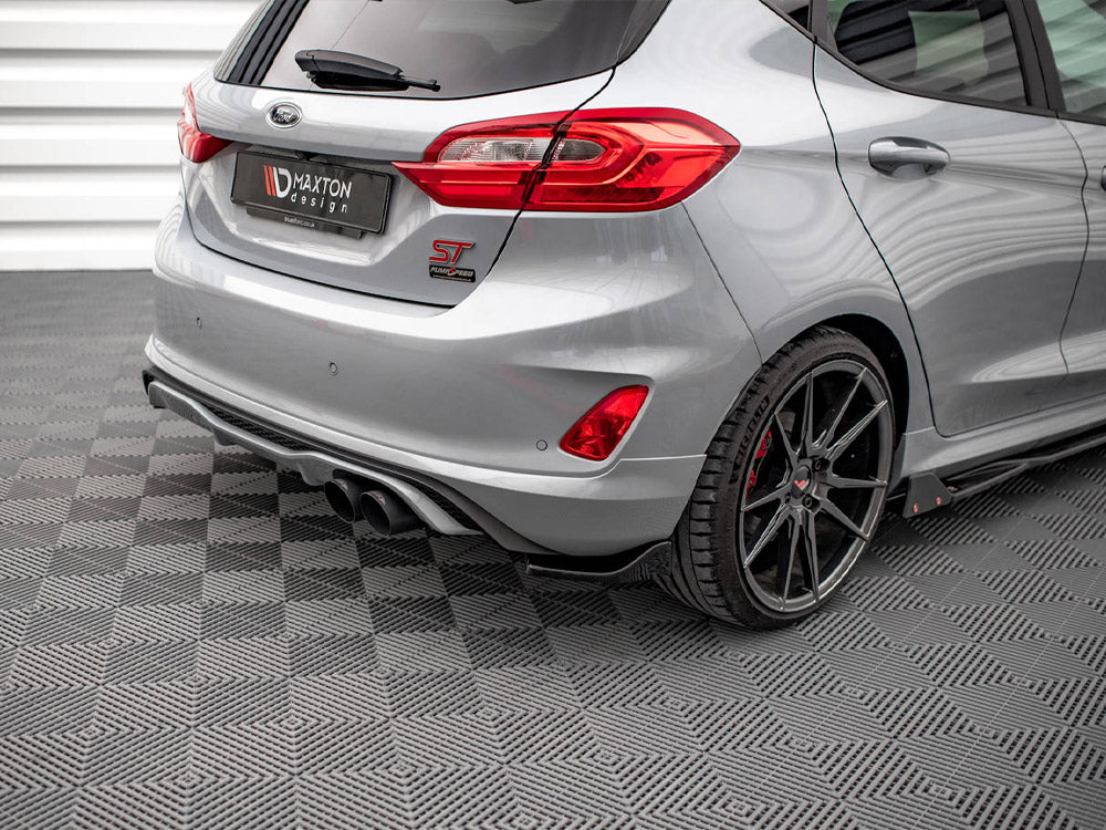 Maxton Design Rear Side Splitters V.1 Ford Fiesta Mk8 ST - Carbon Look - FO-FI-8-ST-RSD1C - Image 5