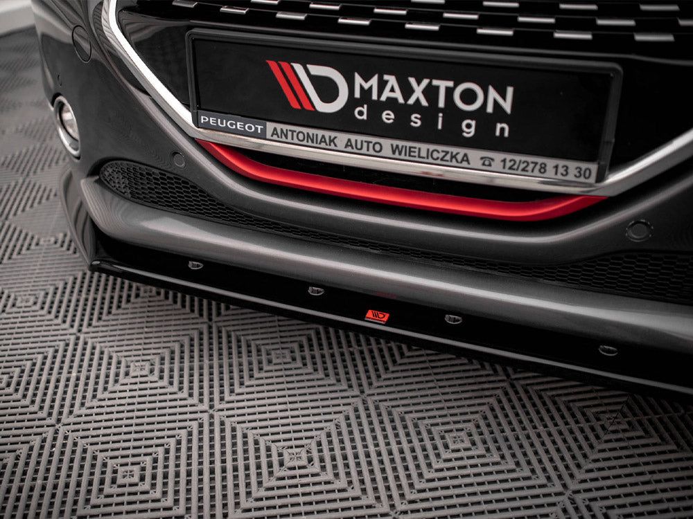 Maxton Design Front Splitter V.1 Peugeot 208 GTI MK1 - PE-208-1-GTI-FD1G - Image 4