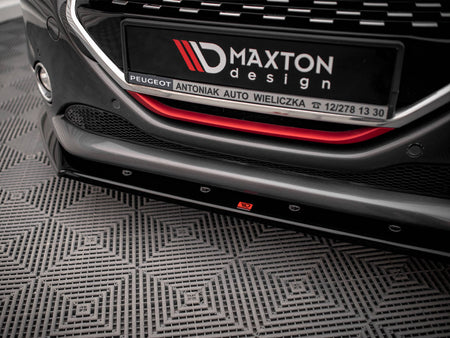 Maxton Design Front Splitter V.1 Peugeot 208 GTI MK1 - PE-208-1-GTI-FD1G - Image 4