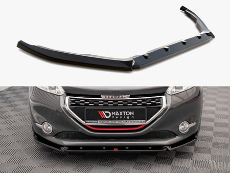 Maxton Design Front Splitter V.2 Peugeot 208 GTI MK1 - PE-208-1-GTI-FD2G - Image 1