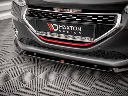Maxton Design Front Splitter V.2 Peugeot 208 GTI MK1 - PE-208-1-GTI-FD2G - Image 4