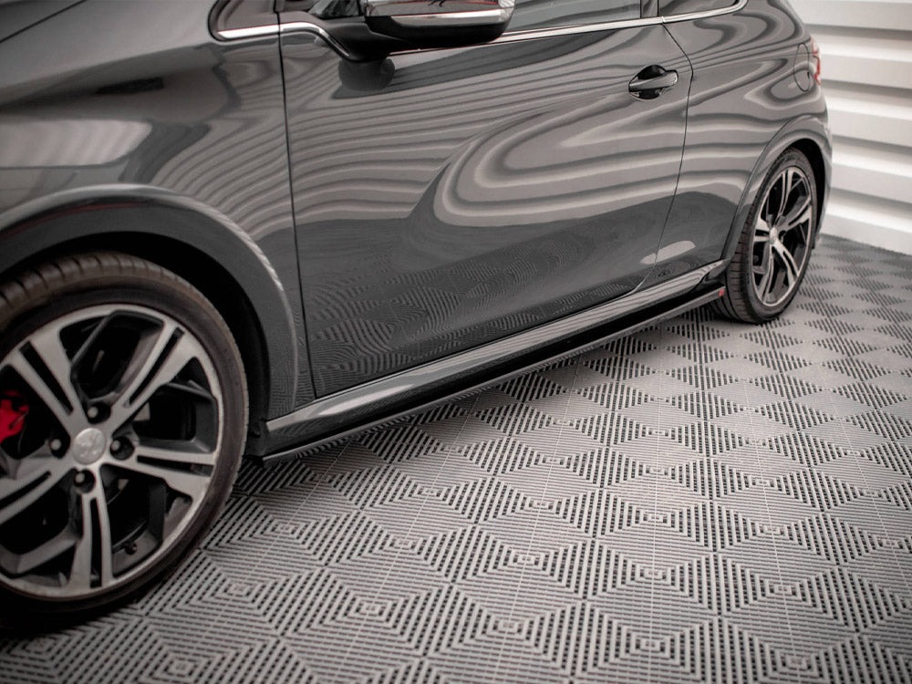 Maxton Design Side Skirts Diffusers Peugeot 208 GTI MK1 - PE-208-1-GTI-SD1G - Image 4