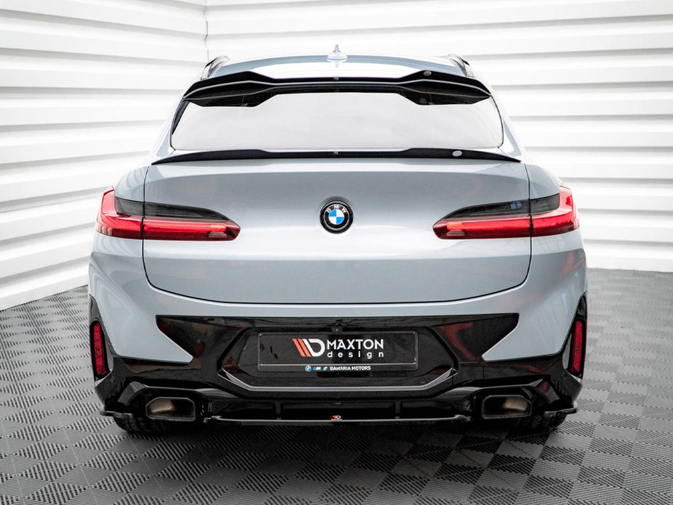 Maxton Design Central Rear Splitter BMW X4 M-Pack G02 Facelift - BM-X4-02F-MPACK-RD1G - Image 2