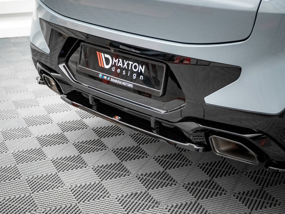 Maxton Design Central Rear Splitter BMW X4 M-Pack G02 Facelift - BM-X4-02F-MPACK-RD1G - Image 3