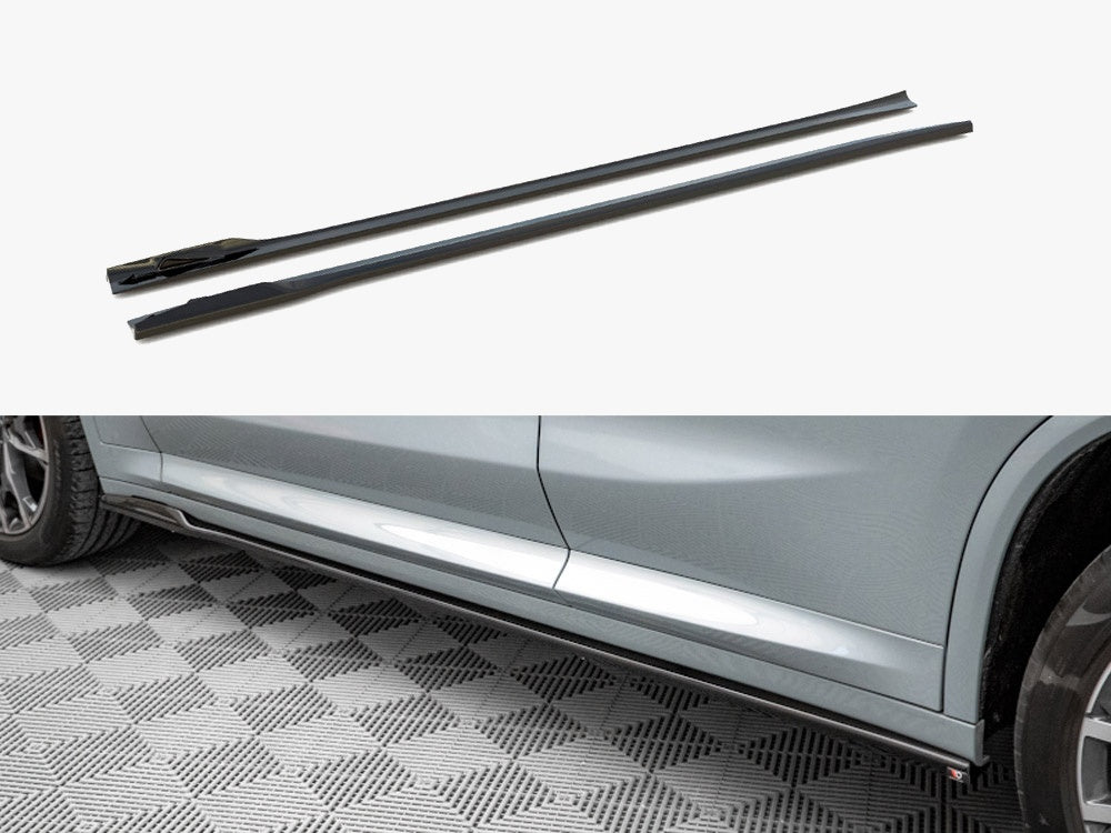 Maxton Design Side Skirts Diffusers BMW X4 M-Pack G02 Facelift - BM-X4-02F-MPACK-SD1G - Image 1
