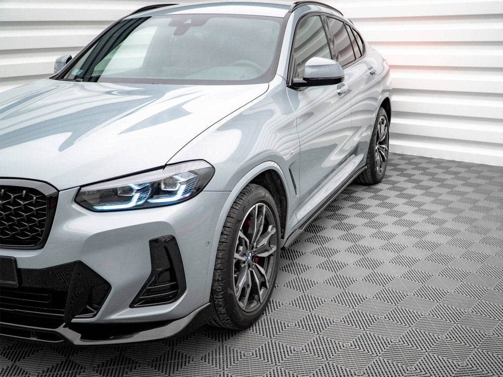 Maxton Design Side Skirts Diffusers BMW X4 M-Pack G02 Facelift - BM-X4-02F-MPACK-SD1G - Image 2