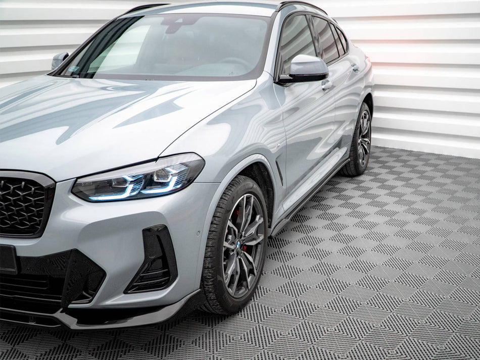 Maxton Design Side Skirts Diffusers BMW X4 M-Pack G02 Facelift - BM-X4-02F-MPACK-SD1G - Image 2