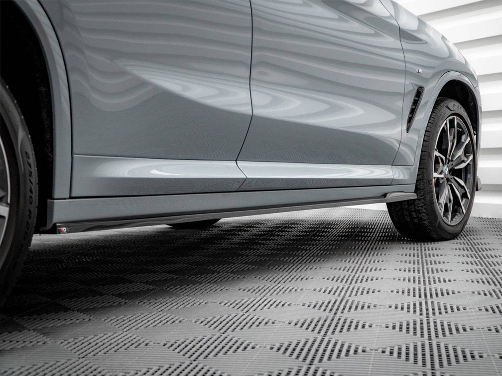 Maxton Design Side Skirts Diffusers BMW X4 M-Pack G02 Facelift - BM-X4-02F-MPACK-SD1G - Image 3