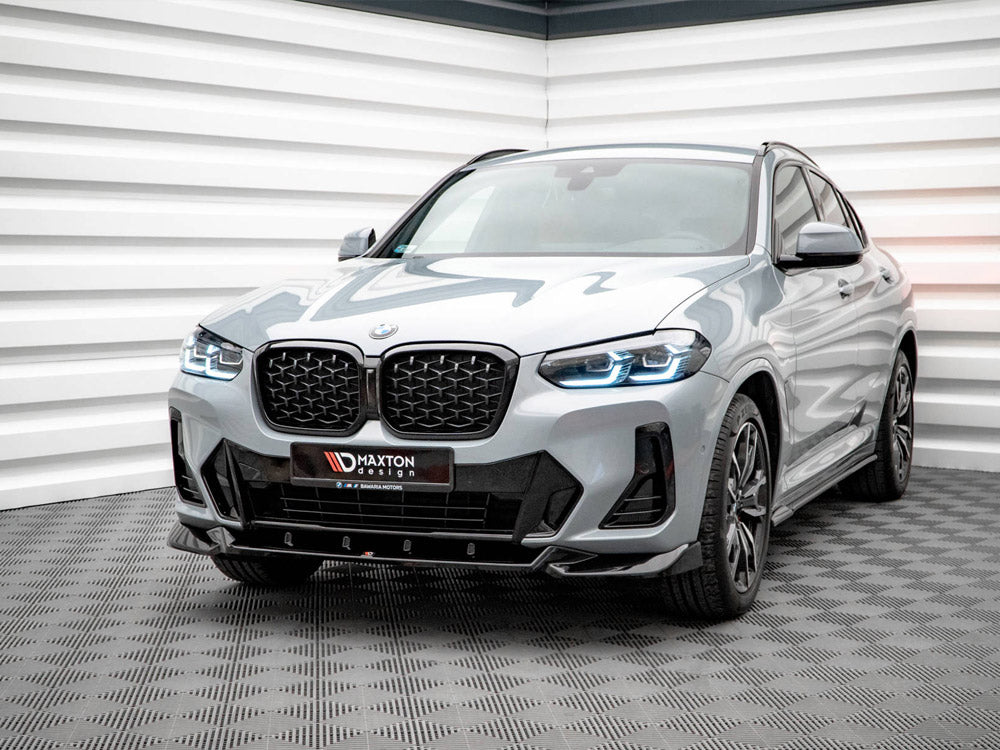 Maxton Design Front Splitter V.2 Bmw X4 M-pack G02 Facelift - BM-X4-02F-MPACK-FD2G - Image 2