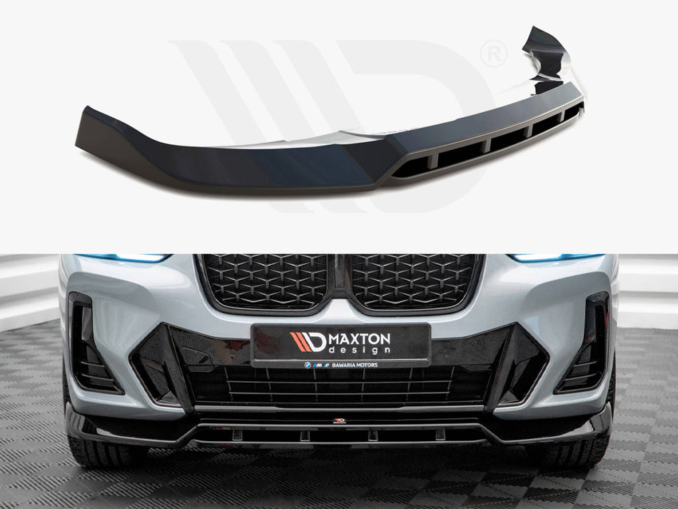 MAXTON DESIGN Front Splitter V.1 Bmw X4 M-pack G02 Facelift