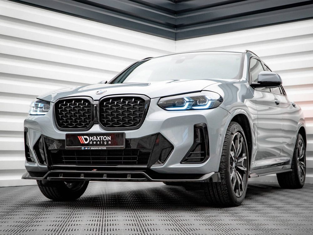 Maxton Design Front Splitter V.1 Bmw X4 M-pack G02 Facelift - BM-X4-02F-MPACK-FD1G+FD1RG - Image 2