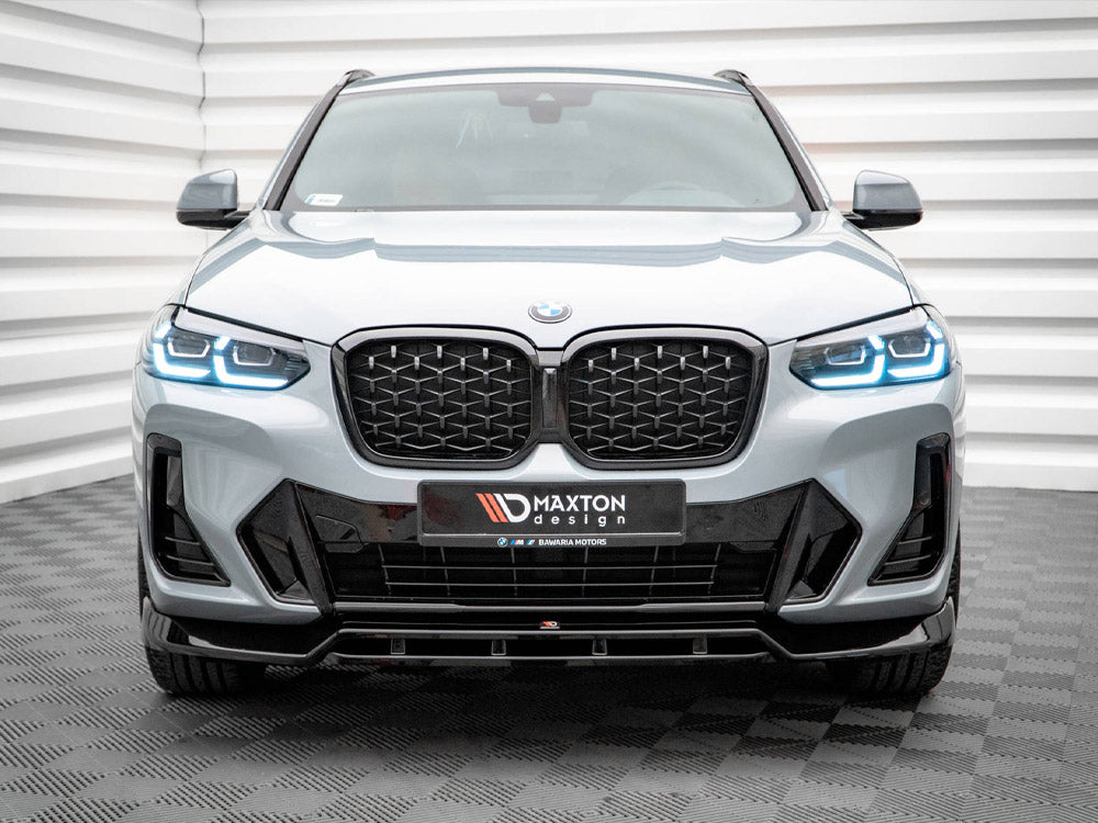 Maxton Design Front Splitter V.1 Bmw X4 M-pack G02 Facelift - BM-X4-02F-MPACK-FD1G+FD1RG - Image 3