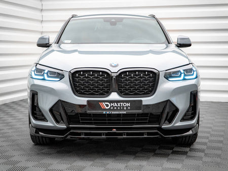 Maxton Design Front Splitter V.1 Bmw X4 M-pack G02 Facelift - BM-X4-02F-MPACK-FD1G+FD1RG - Image 3