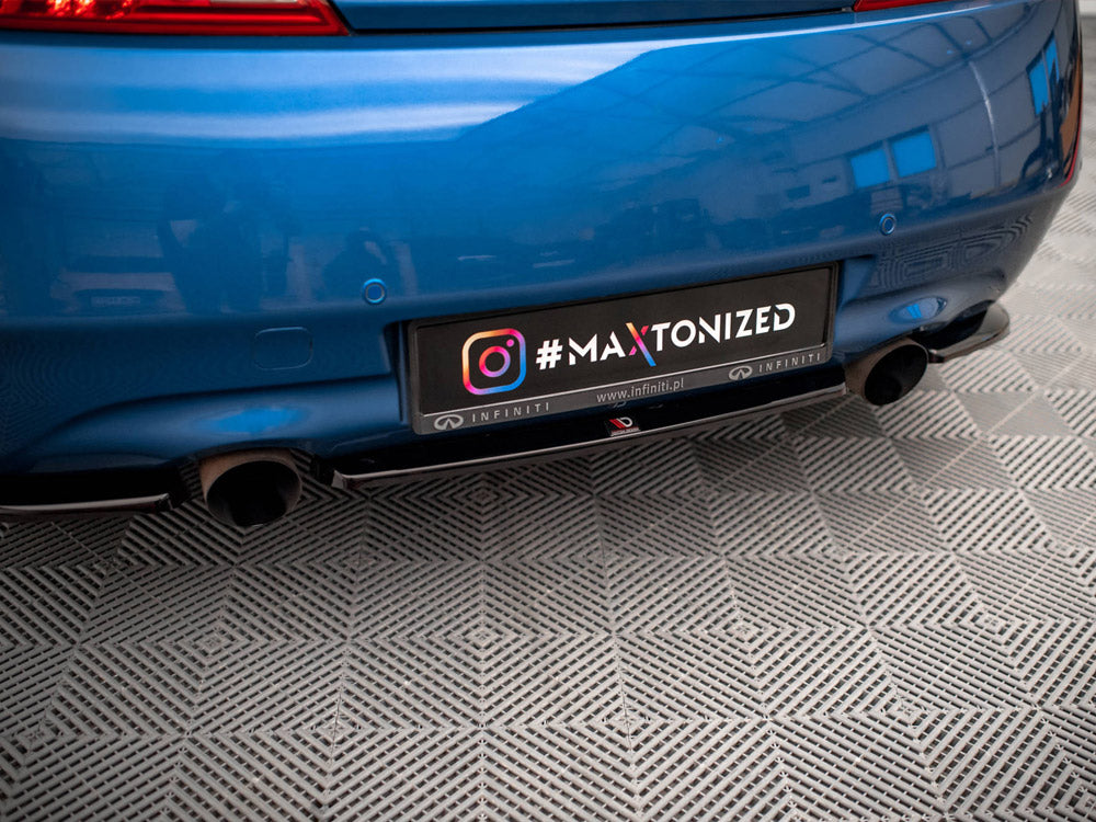 Maxton Design Central Rear Splitter Infiniti G37 Coupe - IN-G37S-C-RD1G - Image 4