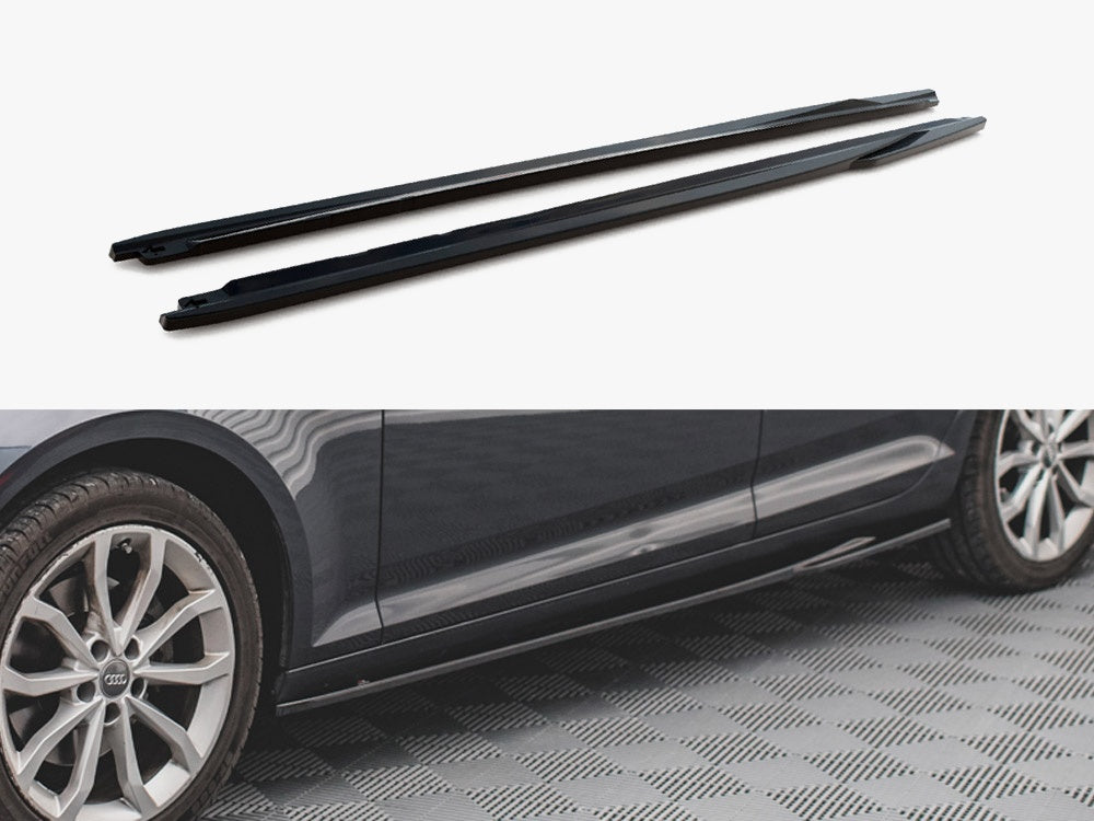 Maxton Design Side Skirts Diffusers Audi A4 B9 - AU-A4-B9-AV-SD1G - Image 1
