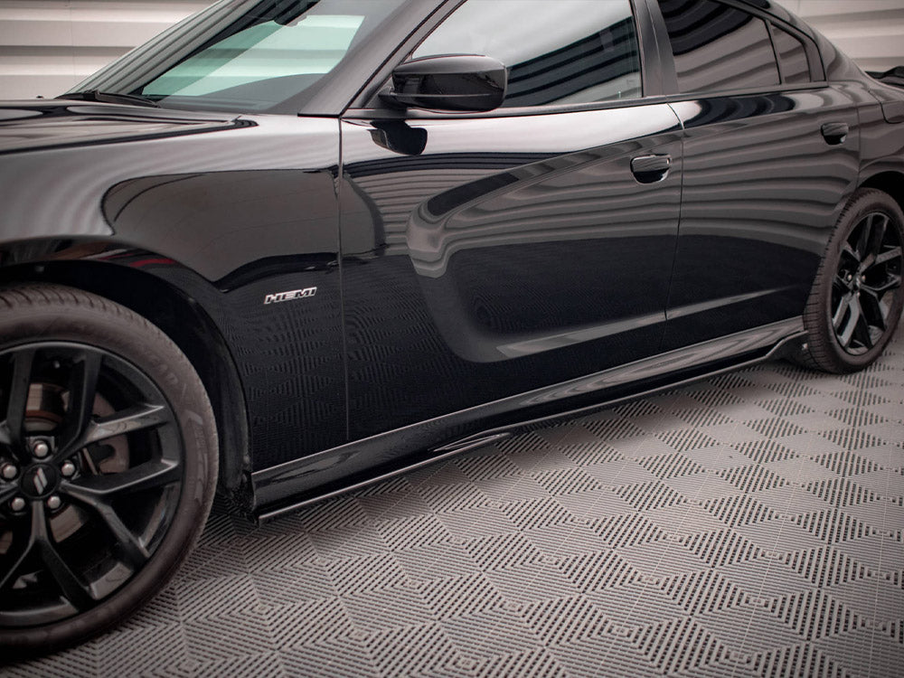 Maxton Design Side Skirts Diffusers Dodge Charger SRT Mk7 Facelift - DO-CH-2-SRT-SD1G - Image 3
