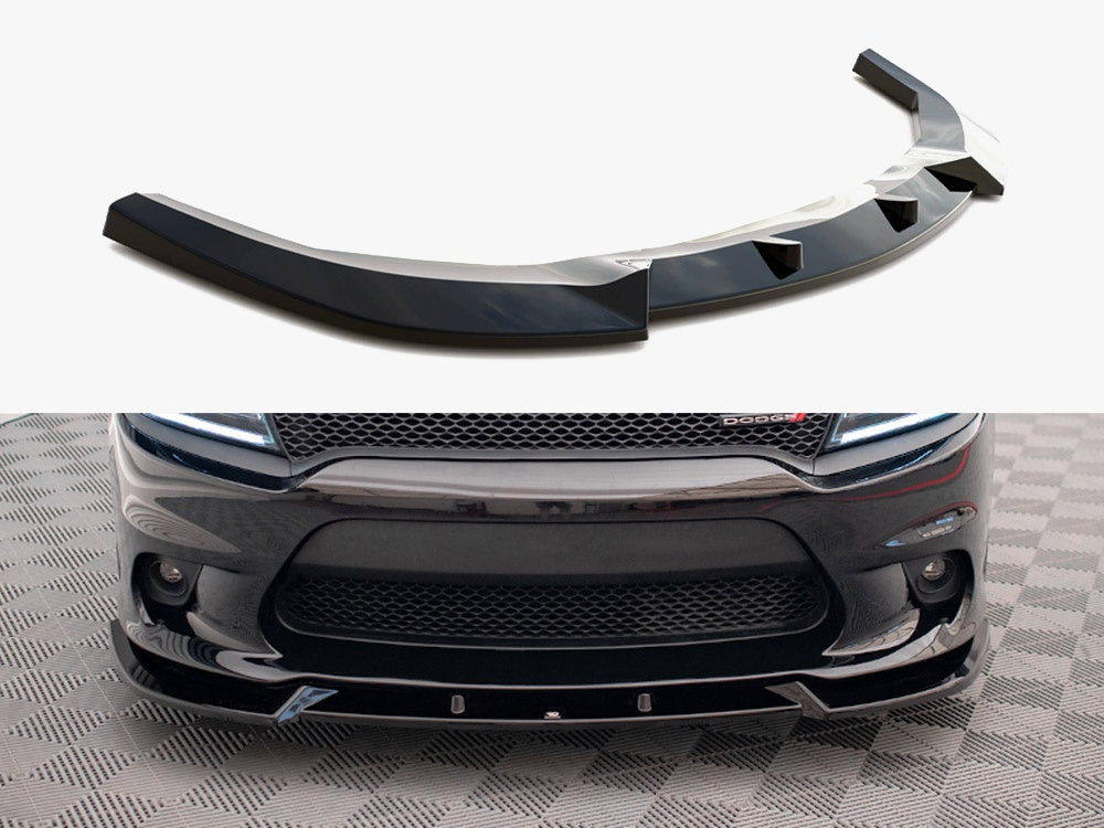 Maxton Design Front Splitter V.2 Dodge Charger SRT Mk7 Facelift - DO-CH-2-SRT-FD2G - Image 1