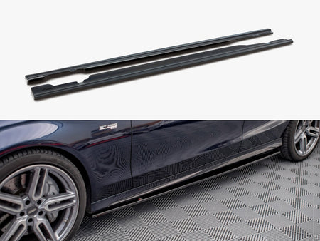 Maxton Design Side Skirts Diffusers Mercedes-AMG C 43 / AMG-Line W205 - ME-C-205-AMG-SD1G - Image 1