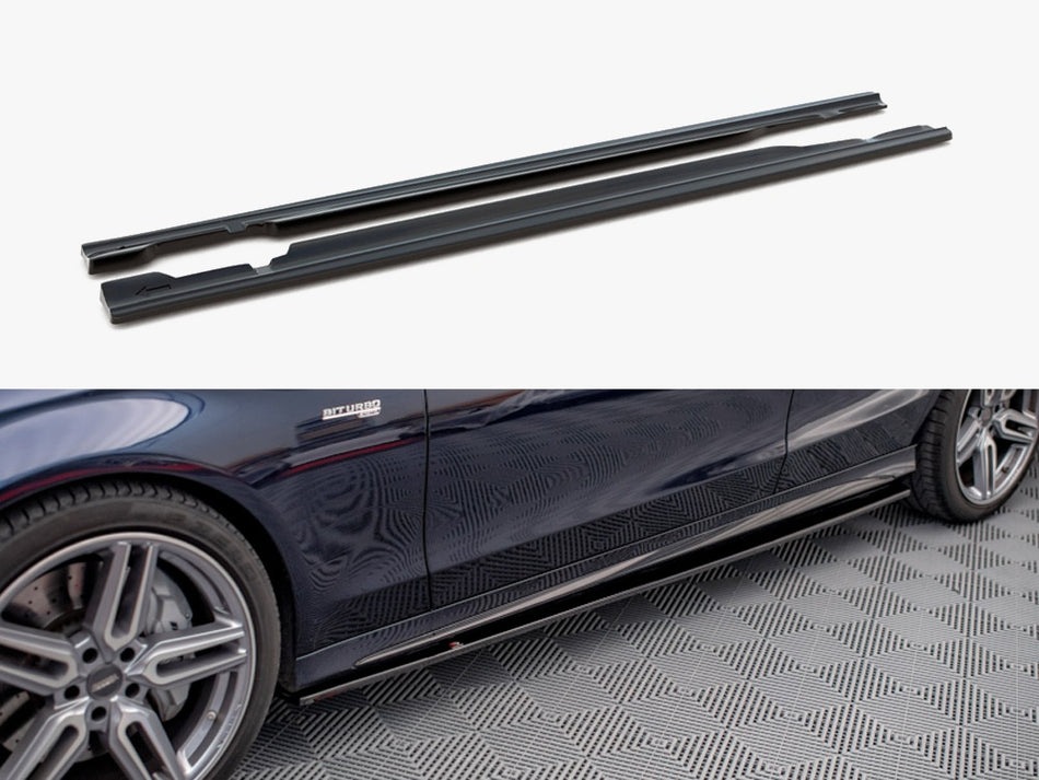 Maxton Design Side Skirts Diffusers Mercedes-AMG C 43 / AMG-Line W205 - ME-C-205-AMG-SD1G - Image 1