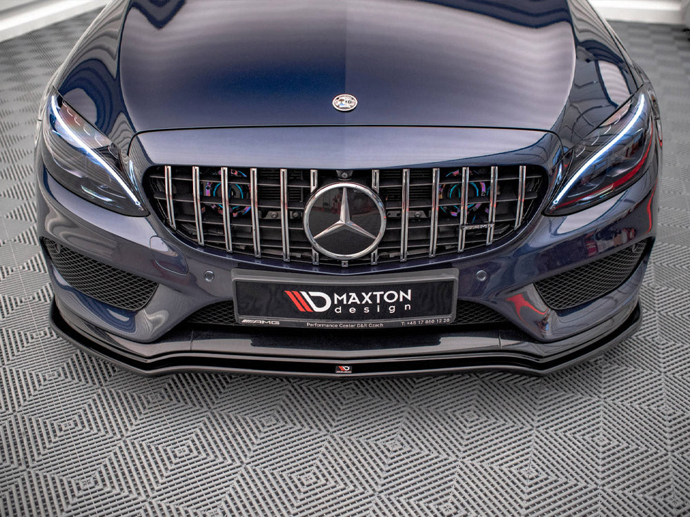 Maxton Design Front Splitter V.1 Mercedes-AMG C 43 / AMG-Line W205 - ME-C-205-AMG-FD1G - Image 3