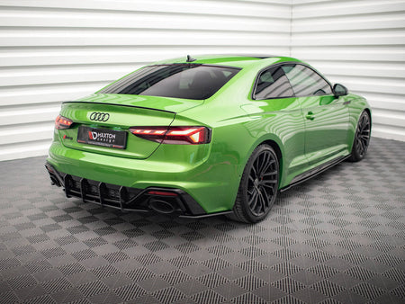 Maxton Design Street PRO Rear Side Splitters Audi RS5 F5 Facelift - AURS52FCNC-RSD1B - Image 2