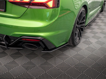 Maxton Design Street PRO Rear Side Splitters Audi RS5 F5 Facelift - AURS52FCNC-RSD1B - Image 3